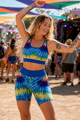 Colour Blast/Tie Dye Sports Bra