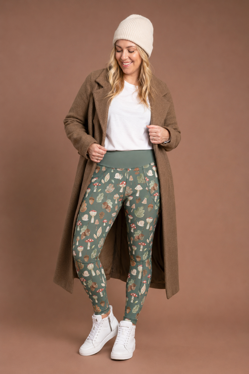 Toadstools & Acorns Women's Activewear Leggings