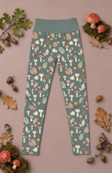 Toadstools & Acorns Women's Activewear Leggings