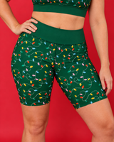 Twinkle Lights Women's Active Shorts