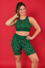 Twinkle Lights Women's Active Shorts