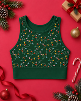 Twinkle Lights Women's Sports Bra
