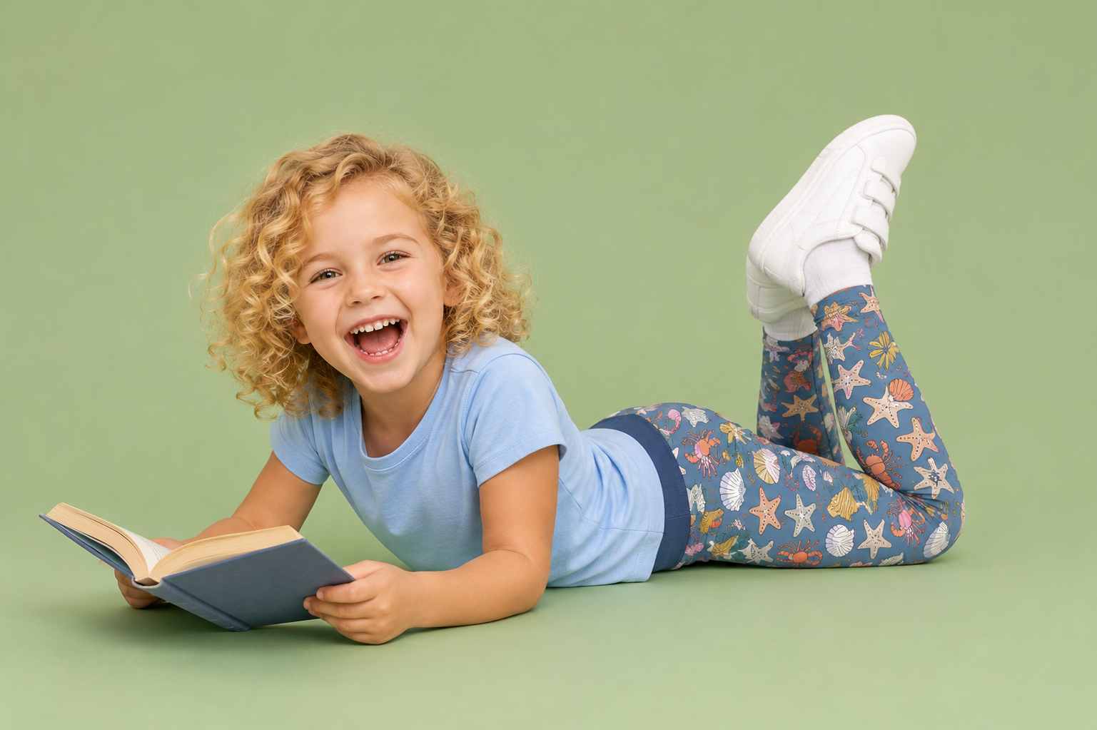Under the Sea Children's Active Leggings