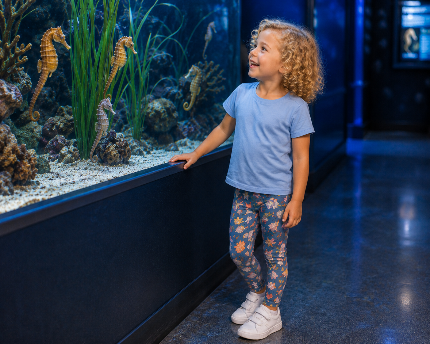 Under the Sea Children's Active Leggings