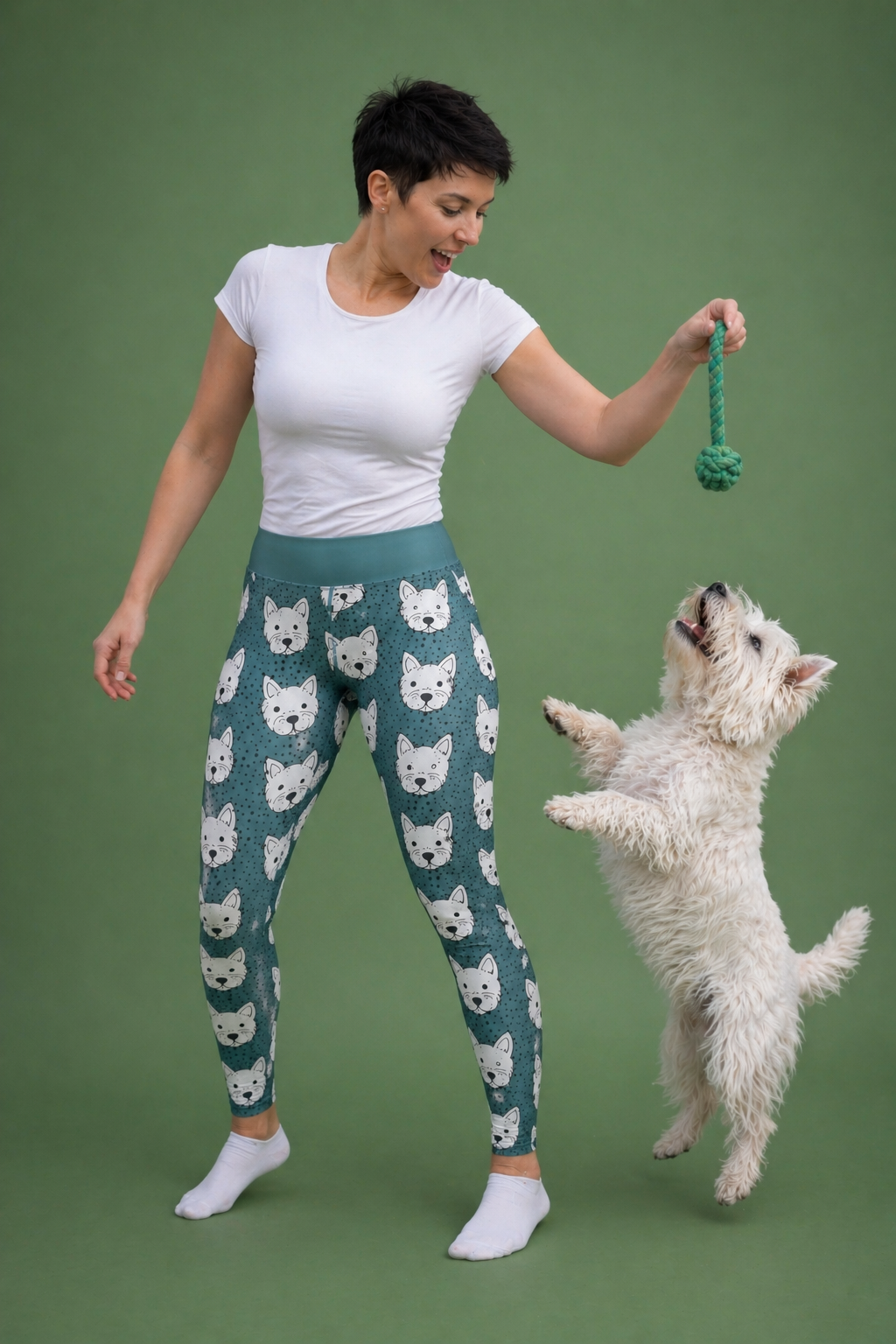 Westie Women's Activewear Leggings