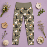 Whiskers & Wildflowers Children's Active Leggings