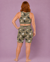 Whiskers & Wildflowers Women's Active Shorts