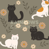 Whiskers & Wildflowers Women's Activewear Leggings