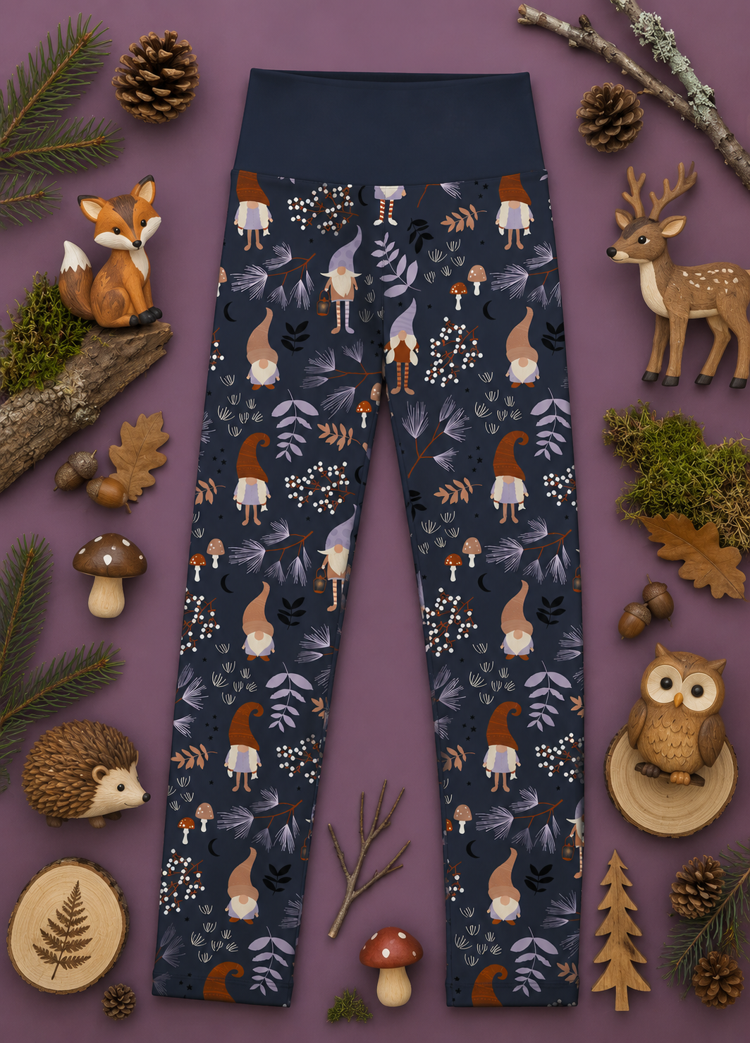 Woodland Gonks Women's Activewear Leggings - Classic