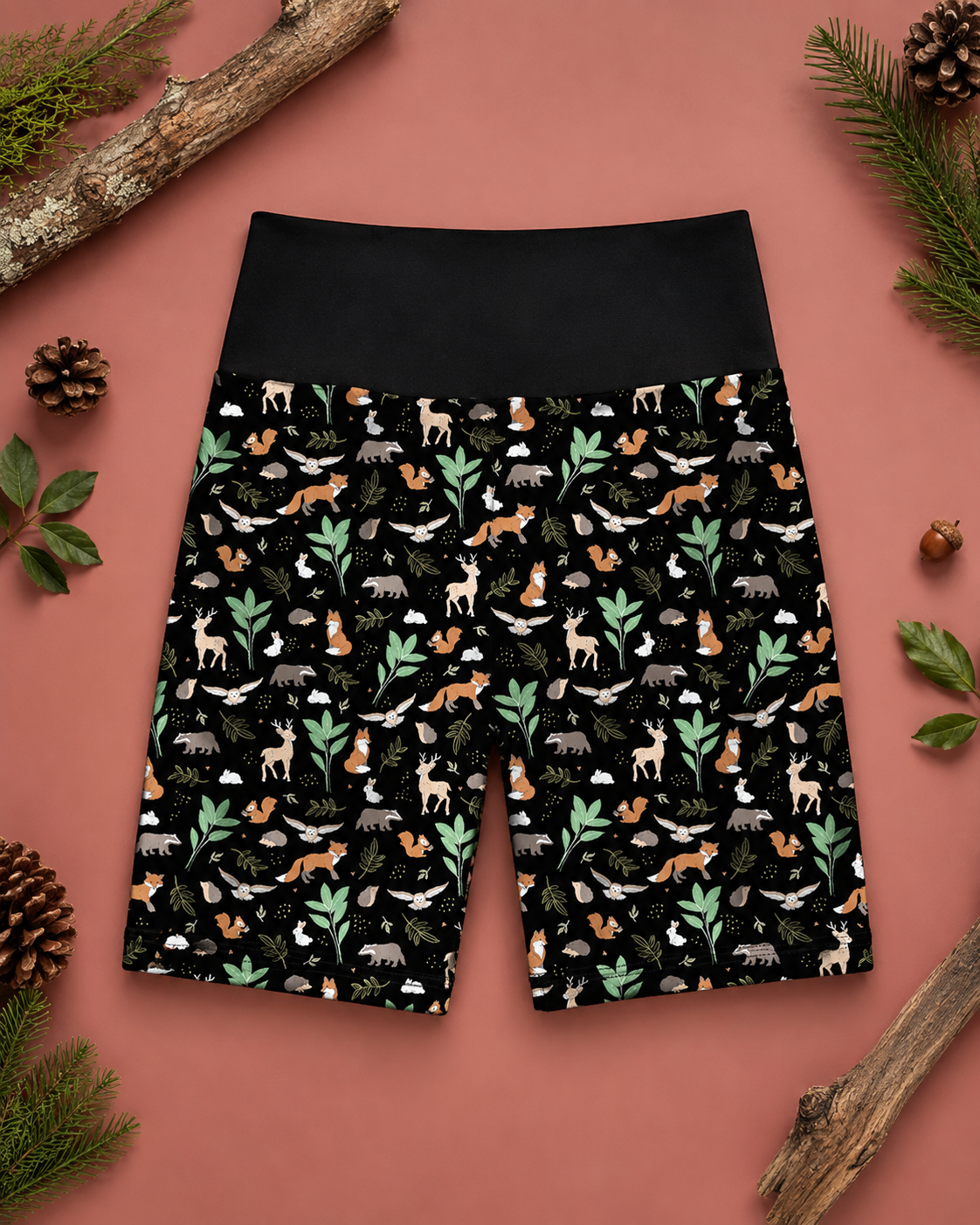 Woodland Wonders Women's Active Shorts