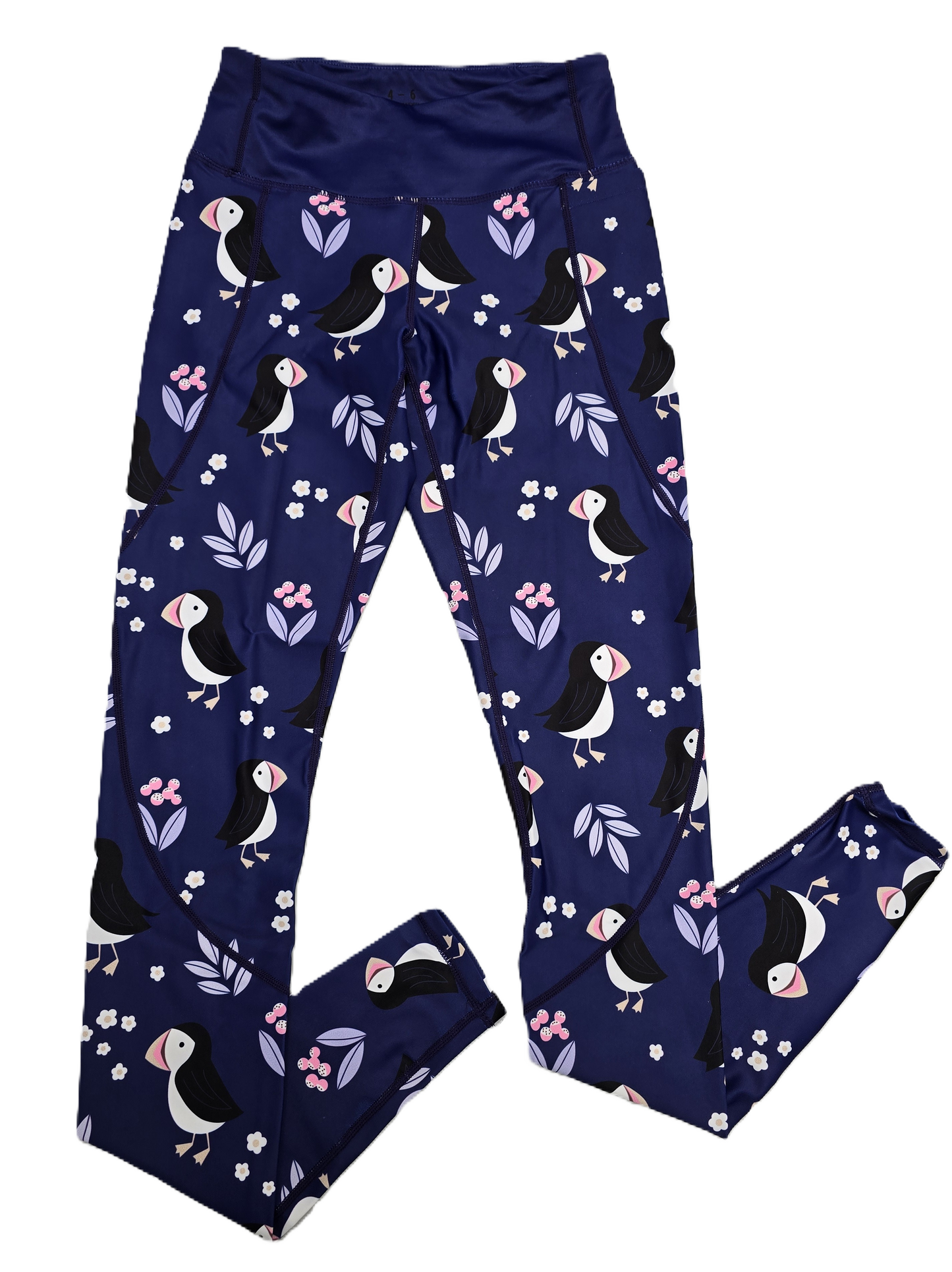Navy Puffin Women’s Activewear Leggings
