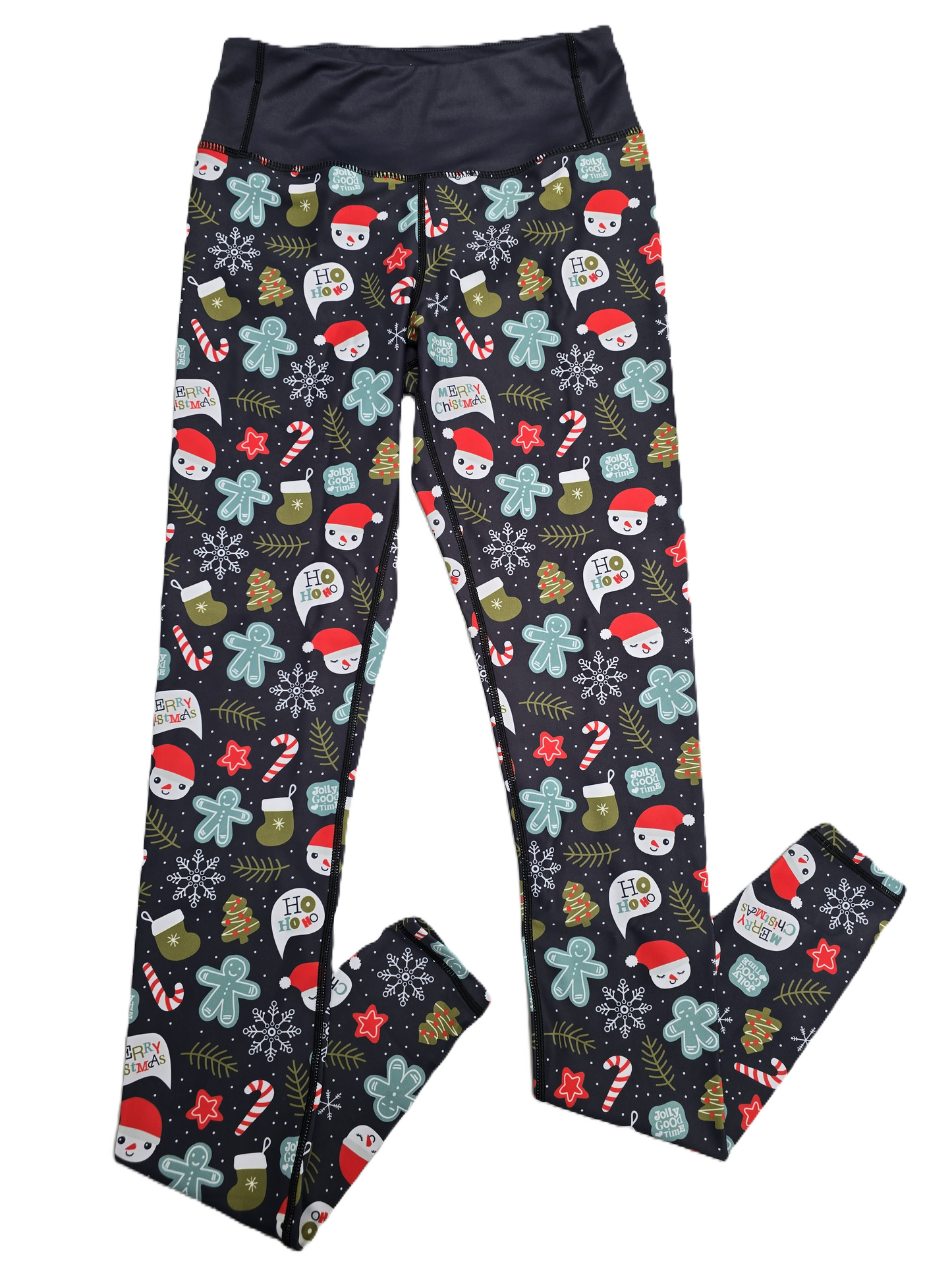 Snowman & Gingerbread Women’s Activewear Leggings