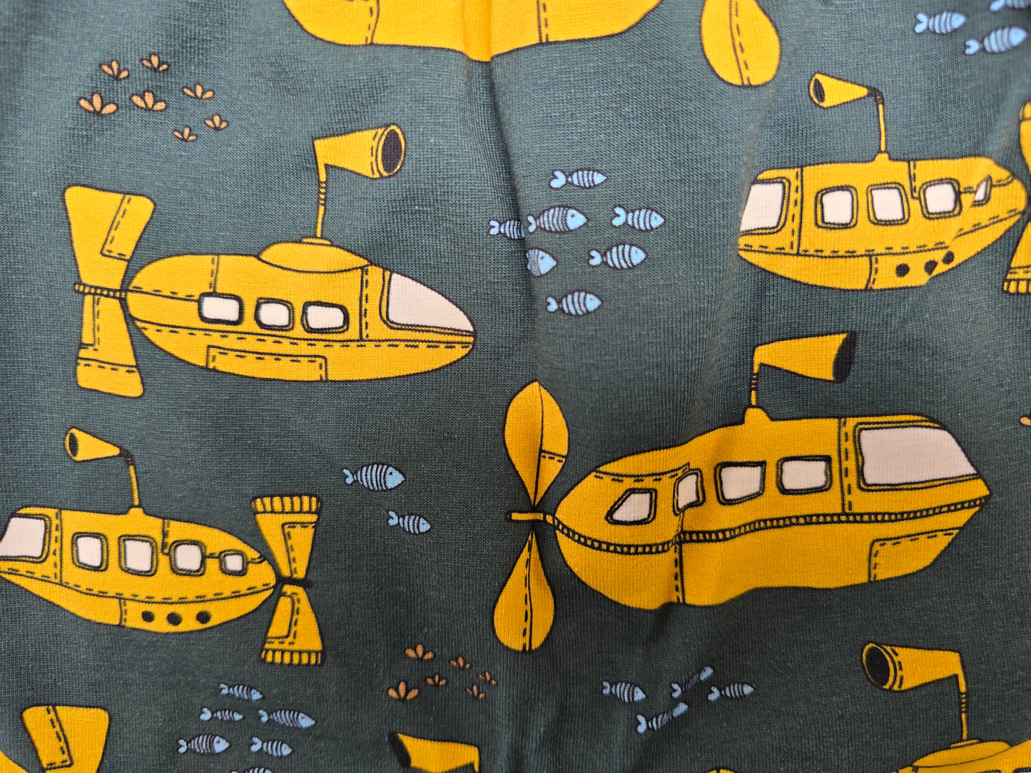 Submarine Children's Cotton Jersey Leggings