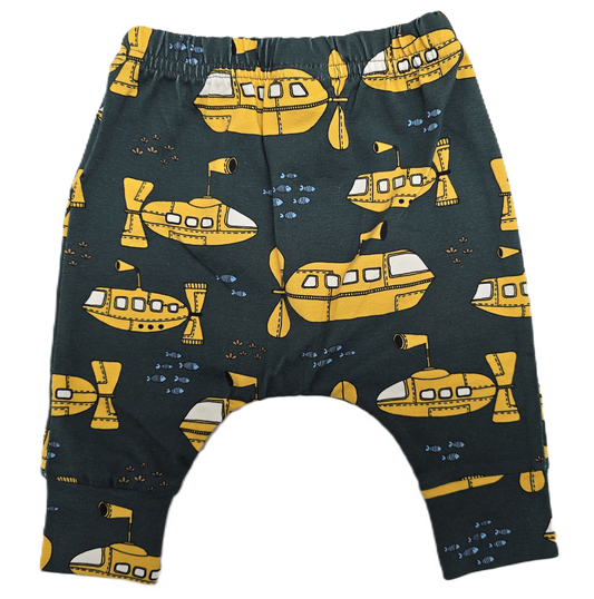 Submarine Children's Cotton Jersey Leggings