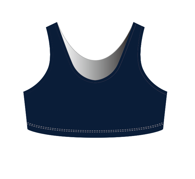 High Performance Navy Sports Bra