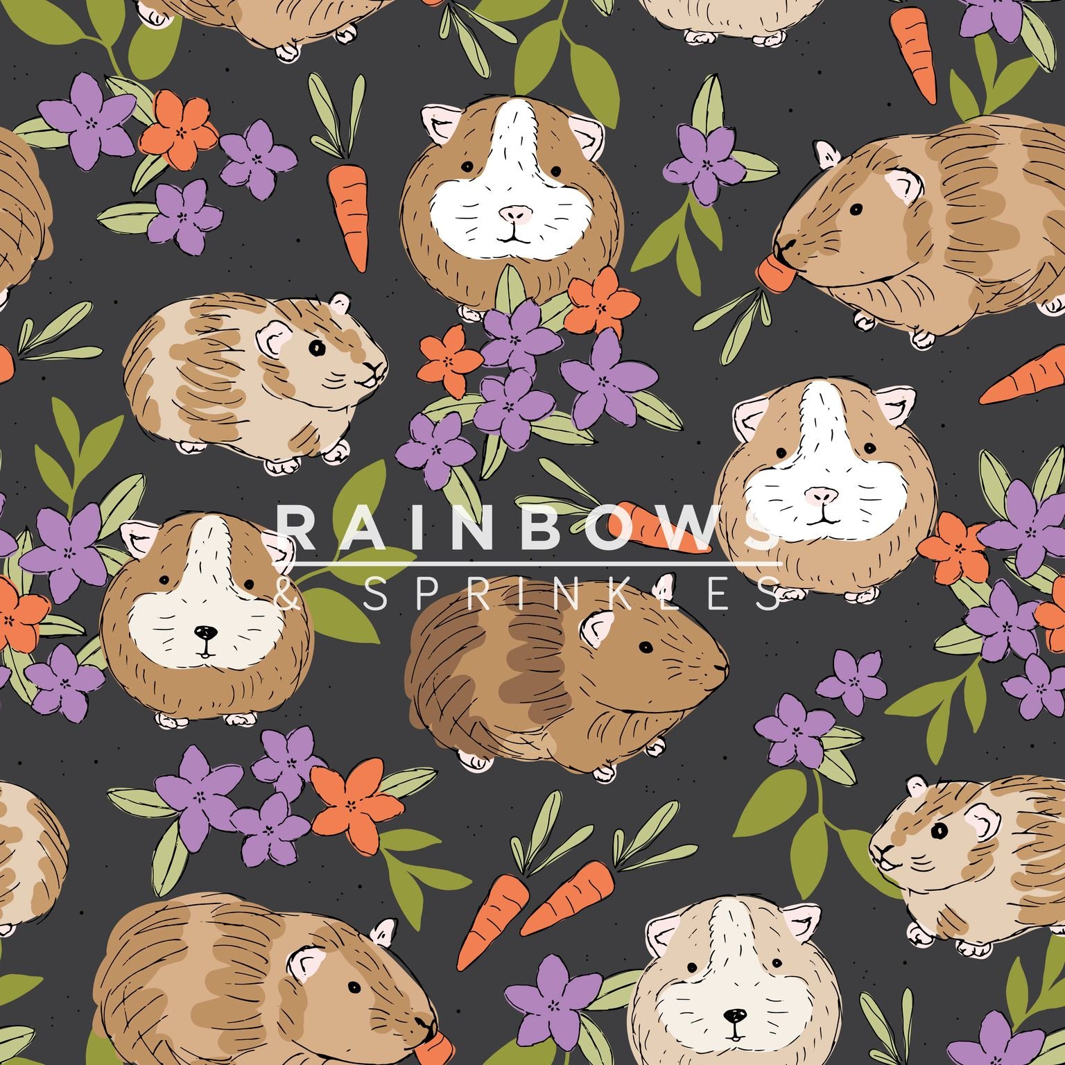 Guinea Pig Garden Women's Activewear Leggings
