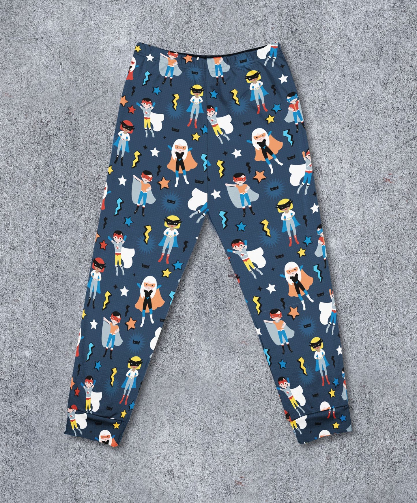 Superhero Children's Cotton Jersey Leggings