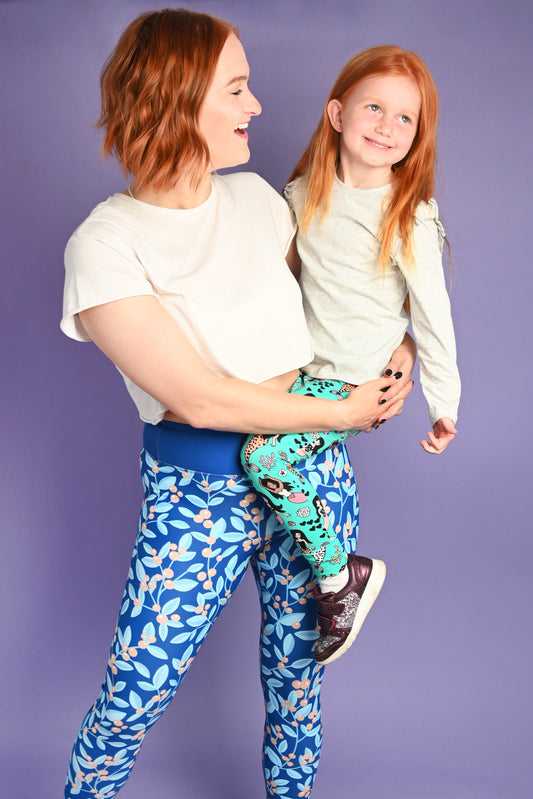 Mermaid Children's Cotton Jersey Leggings
