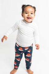 Christmas Hat Children's Cotton Jersey Leggings