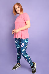 Narwhals Women's Activewear Leggings