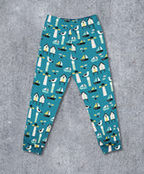 Beach Huts & Seagull Children's Cotton Jersey Leggings