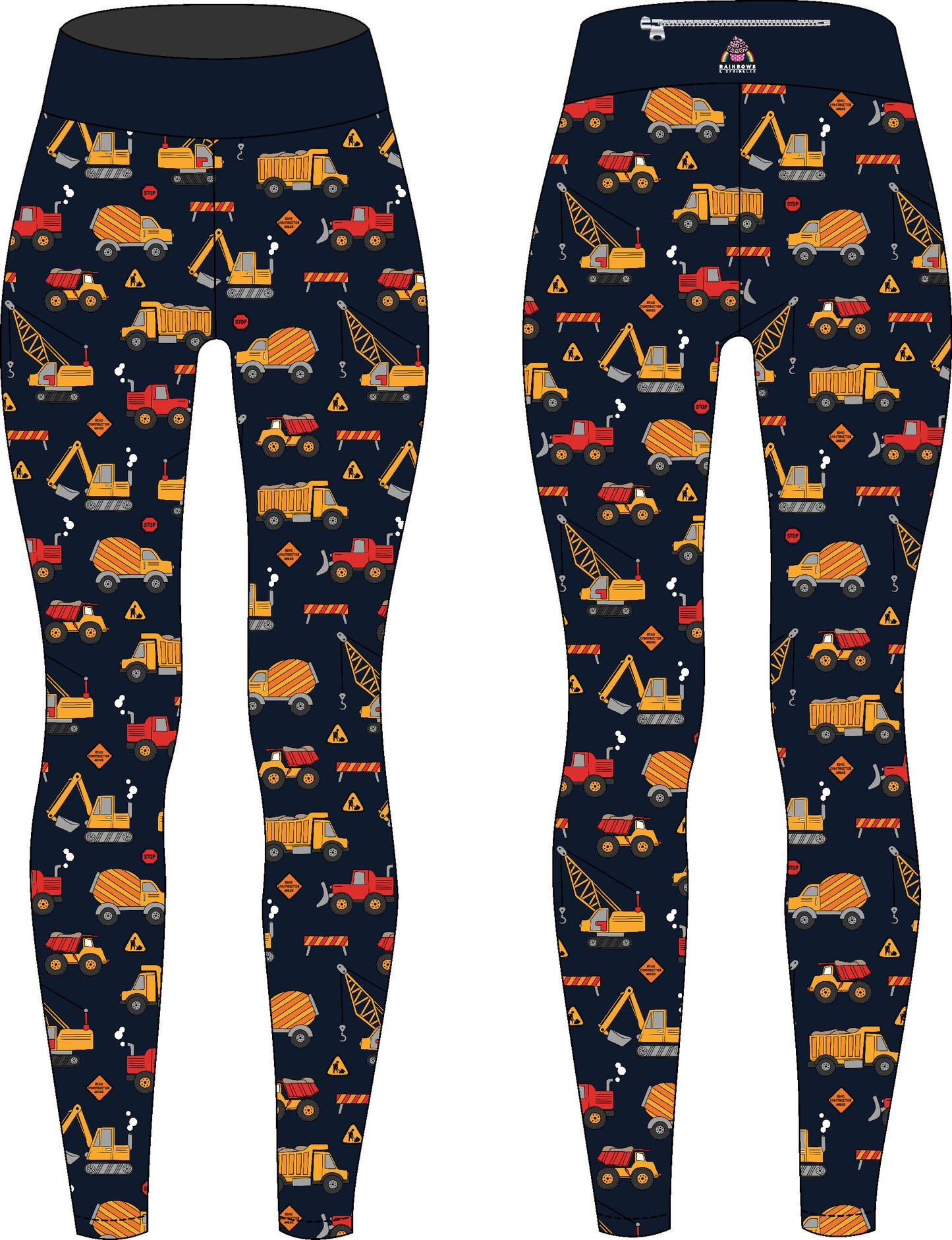 Construction Children’s Active Leggings