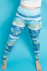 Dinosaur Bones Women's Activewear Leggings