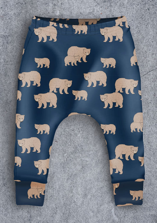 Mama & Baby Bear Children's Cotton Jersey Leggings