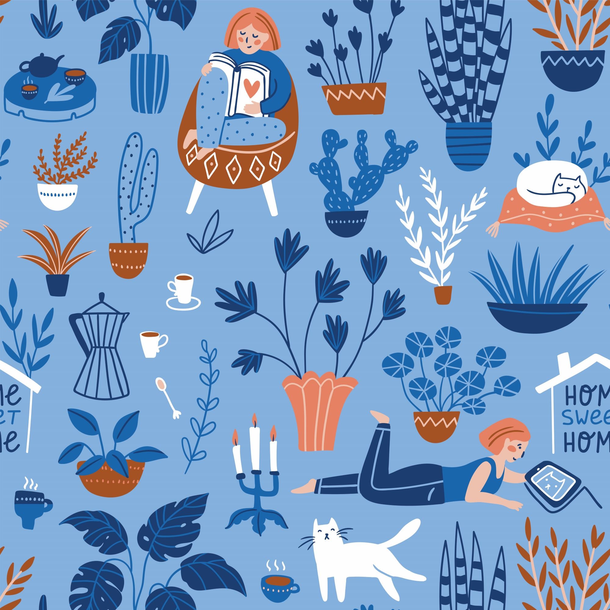 Home Sweet Home Women's Activewear Leggings