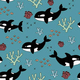 Orca/Killer Whale Children's Cotton Jersey Leggings