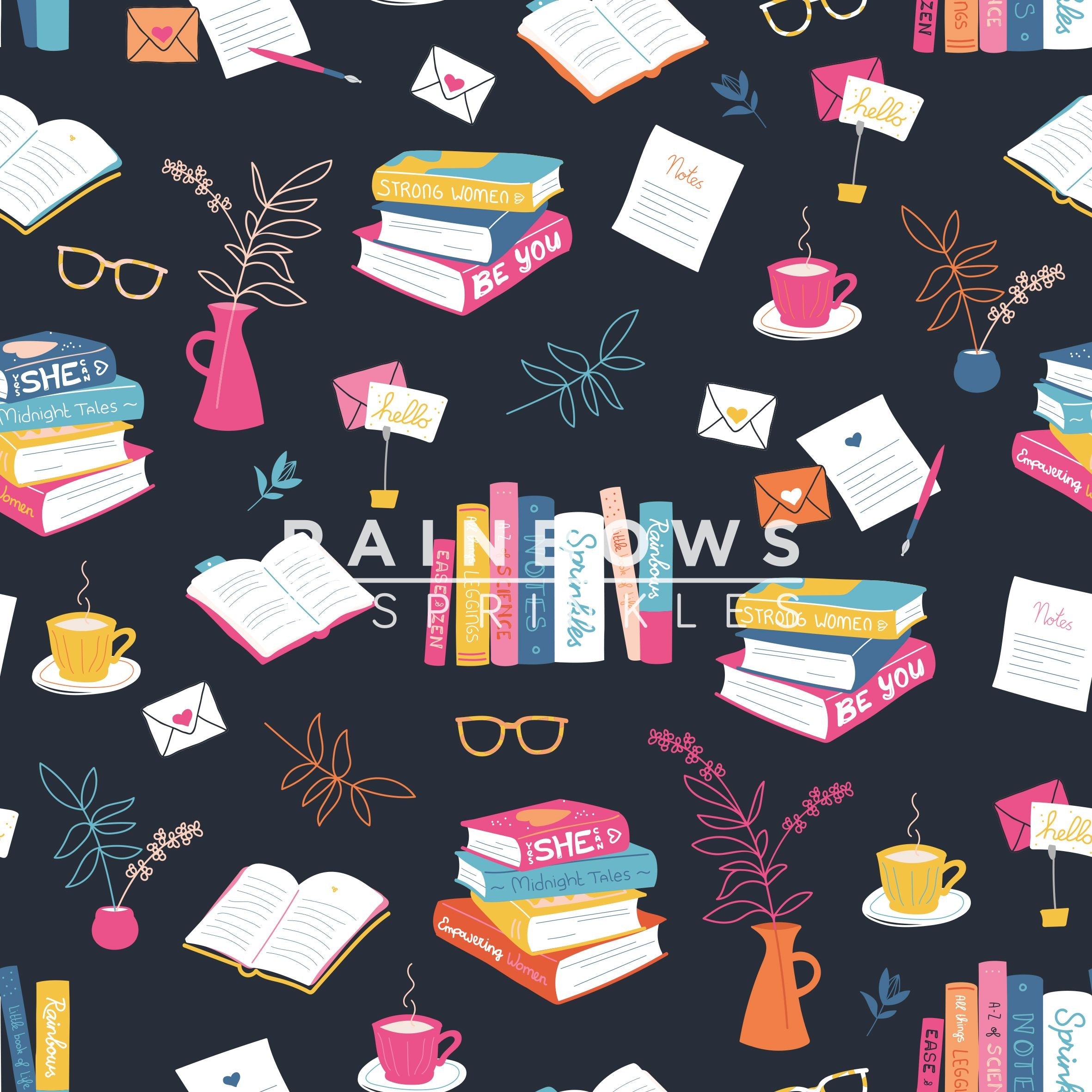 Love to Read Women's Activewear Leggings