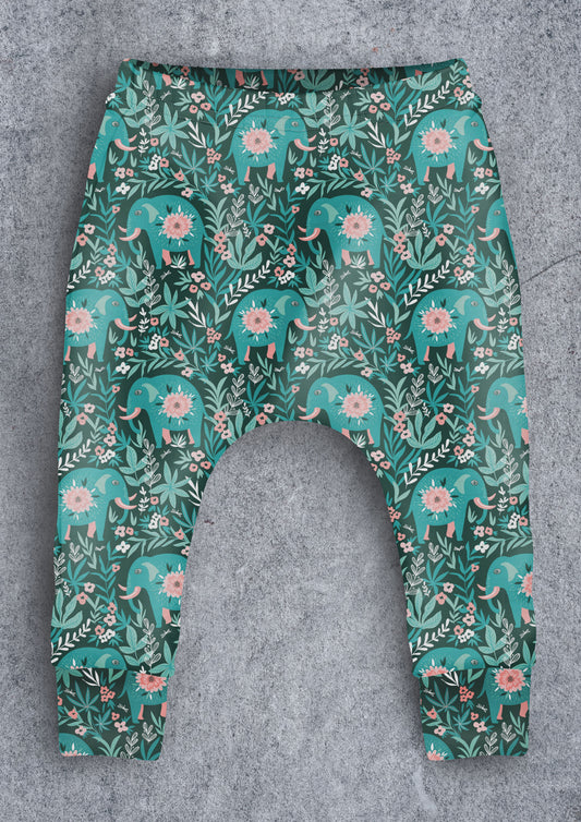 Elephant Children's Cotton Jersey Leggings