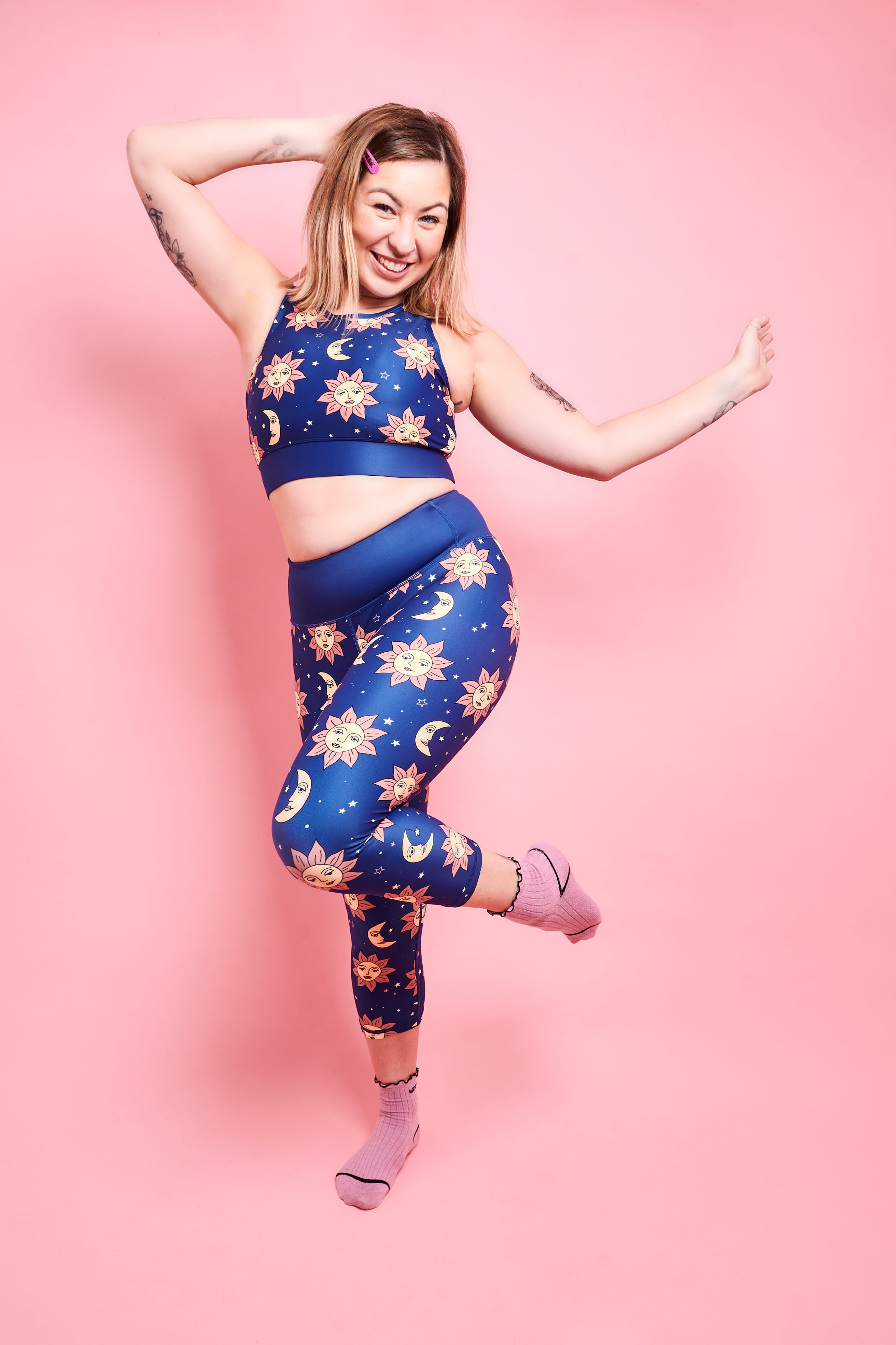 Sun top moon leggings