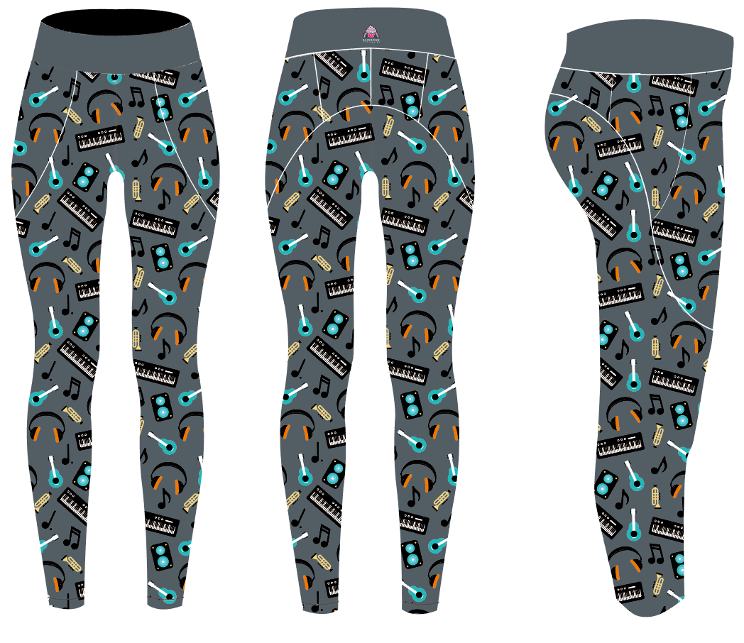 Music Women's Activewear Leggings