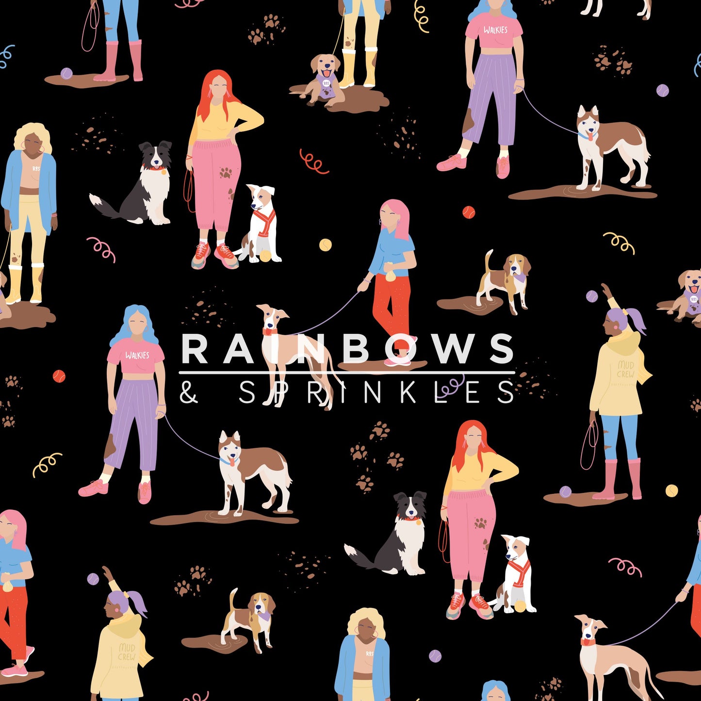Dog Walking Sports Bra