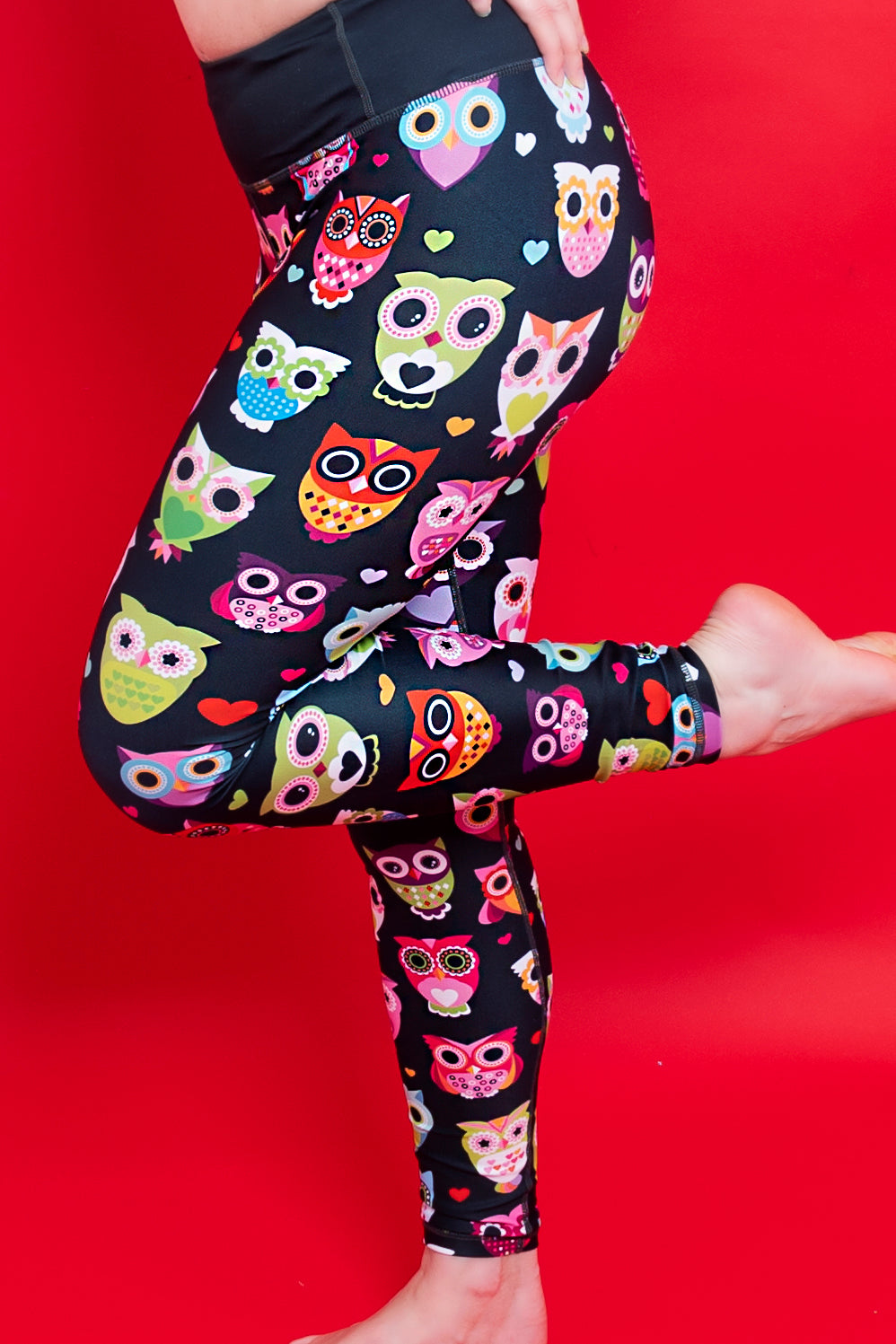 Owl Activewear Leggings - Petite 24" inside leg