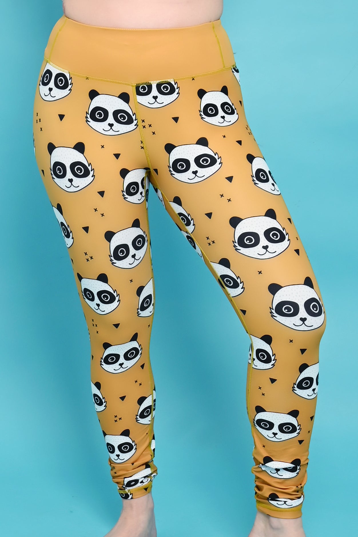 Mustard Panda Women's Activewear Leggings