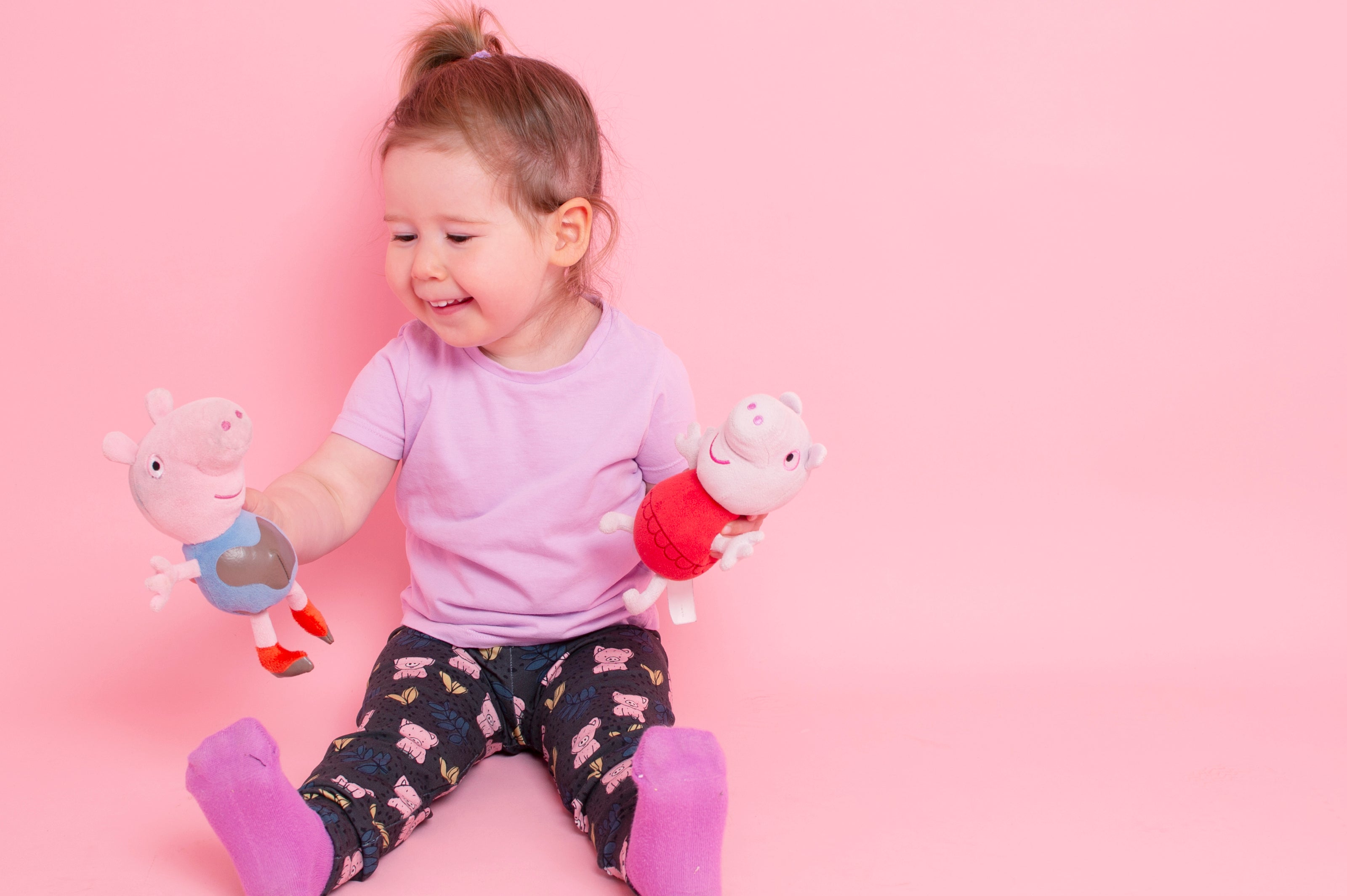 Pig Children's Cotton Jersey Leggings