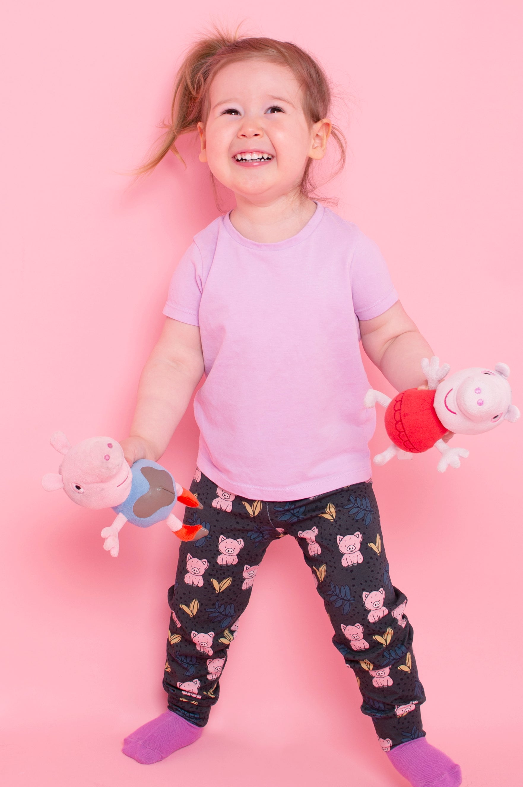 Pig Children's Cotton Jersey Leggings