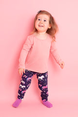 Horses Children's Cotton Jersey Leggings