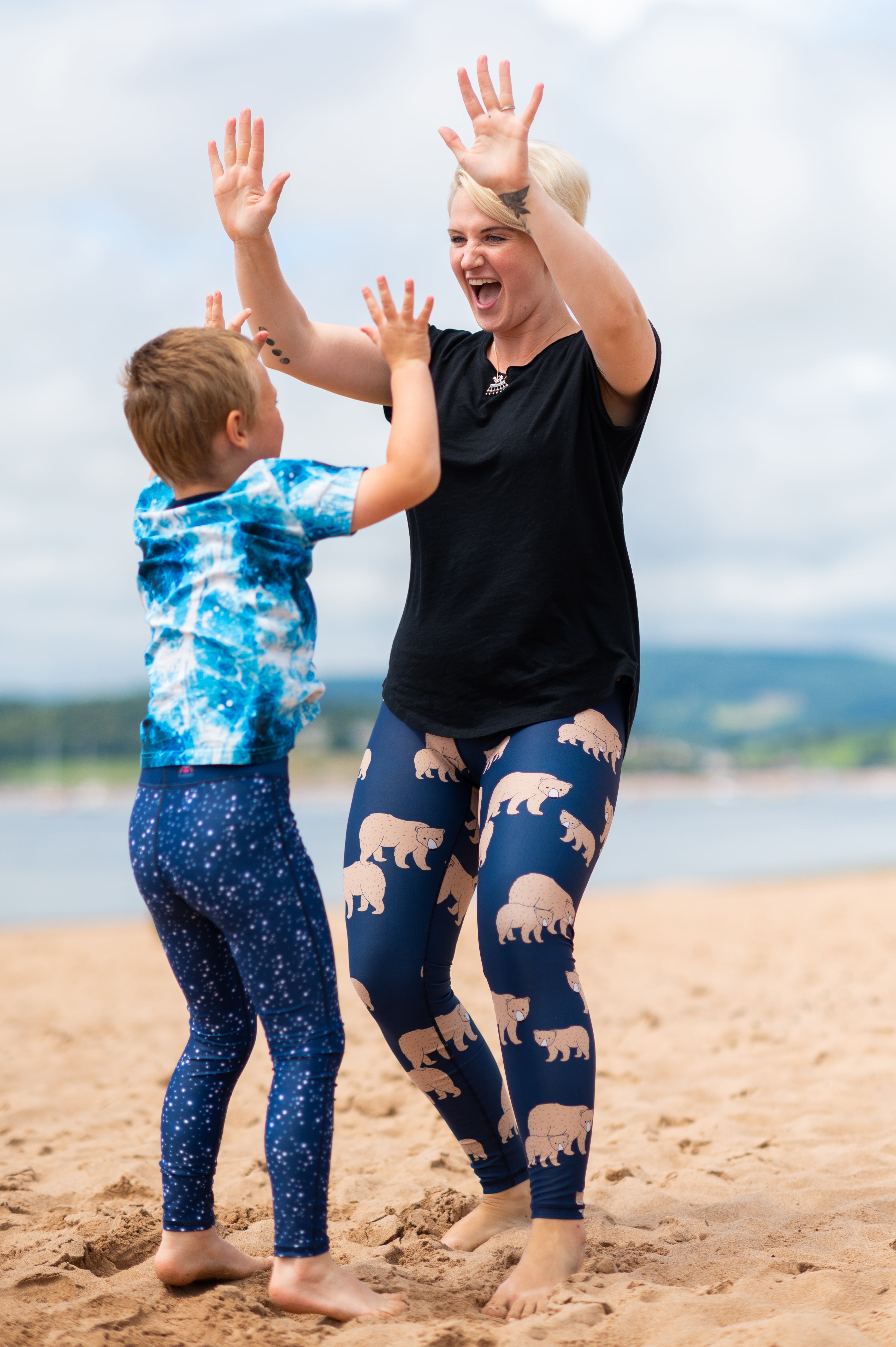Mama & Baby Bear Women's Activewear Leggings