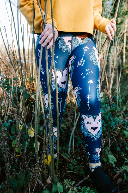 Midnight Lion Women’s Activewear Leggings