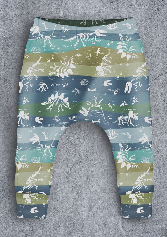 Dinosaur Bones Children's Cotton Jersey Leggings