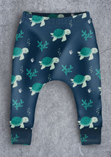Turtles Children's Cotton Jersey Leggings