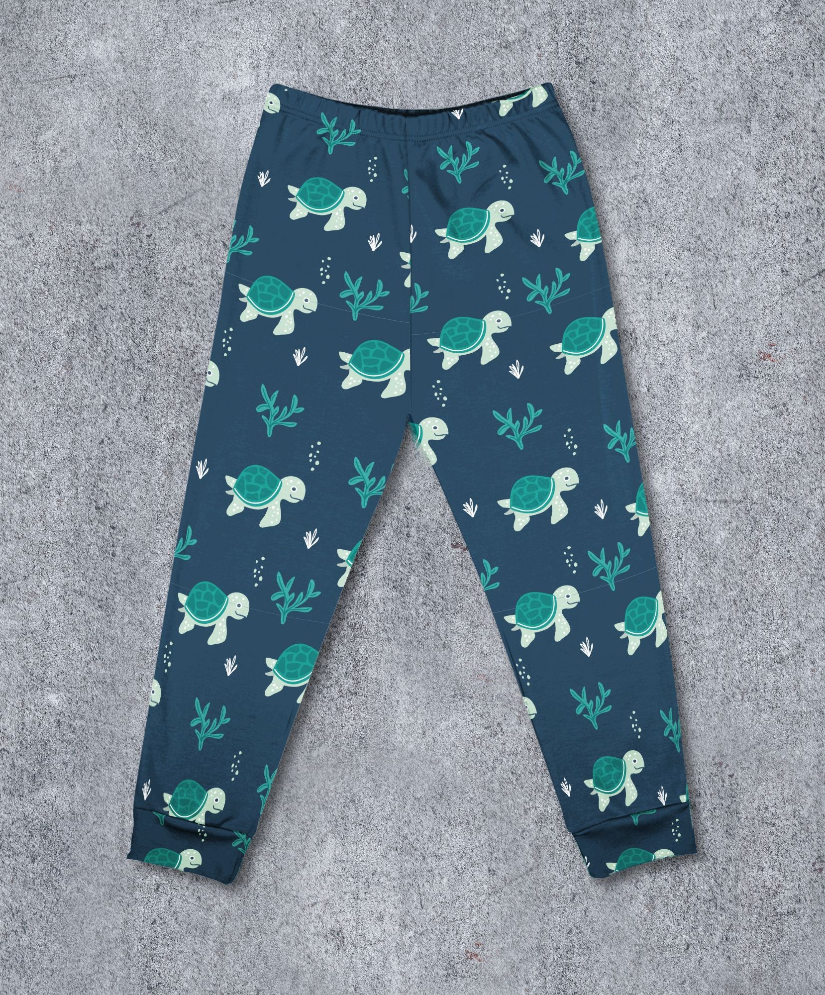 Turtles Children's Cotton Jersey Leggings