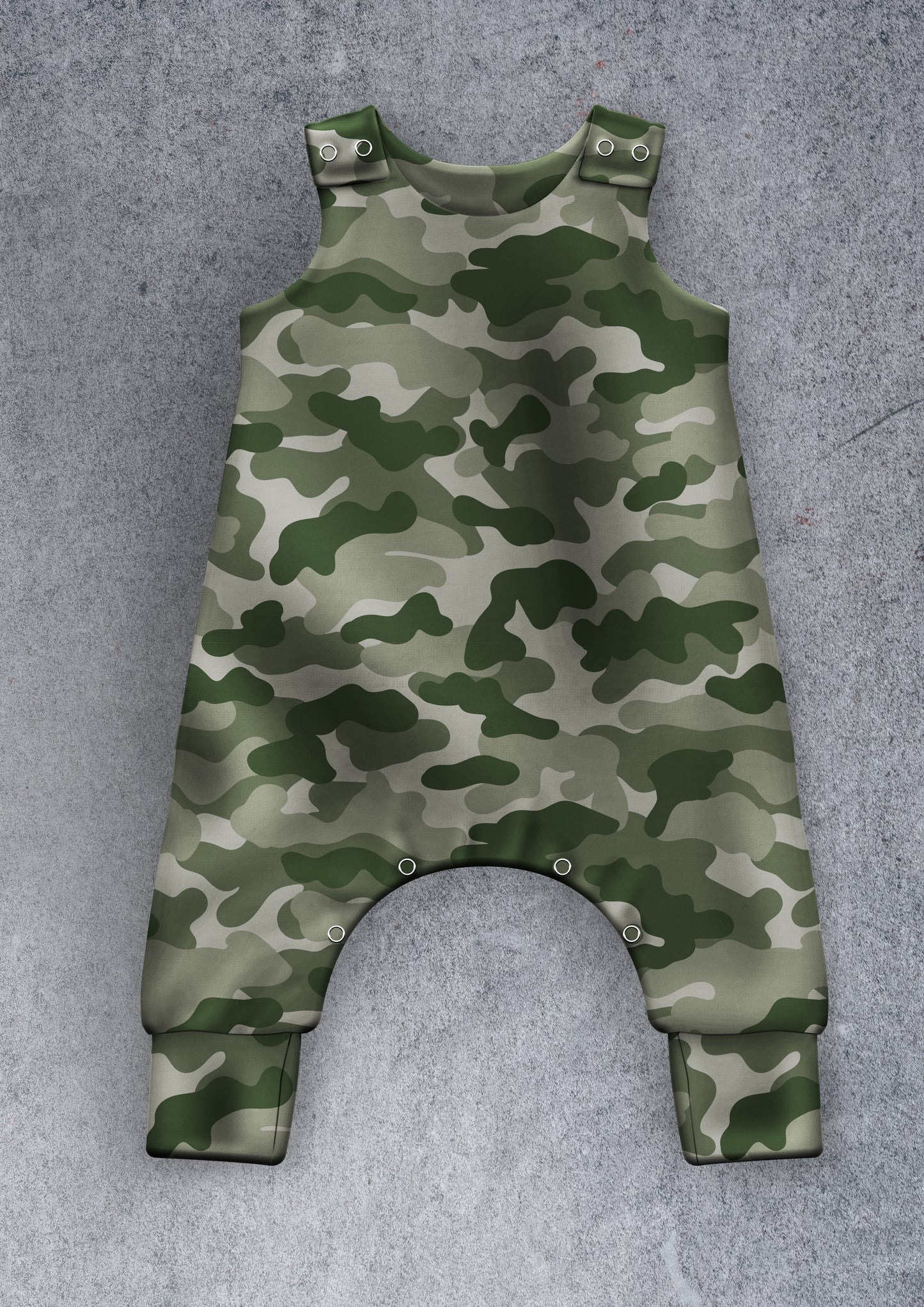 Camouflage Dungarees