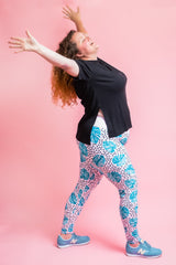 Monstera Leaf Women's Activewear Leggings