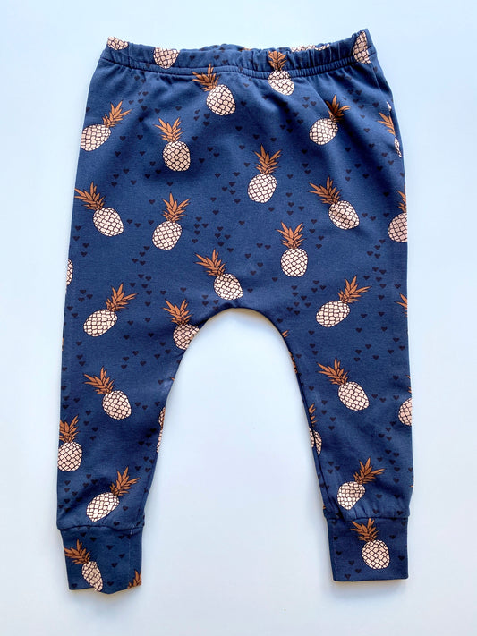 Pineapple Nights Children's Cotton Jersey Leggings