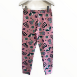 Pink Bug Life Children's Cotton Jersey Leggings