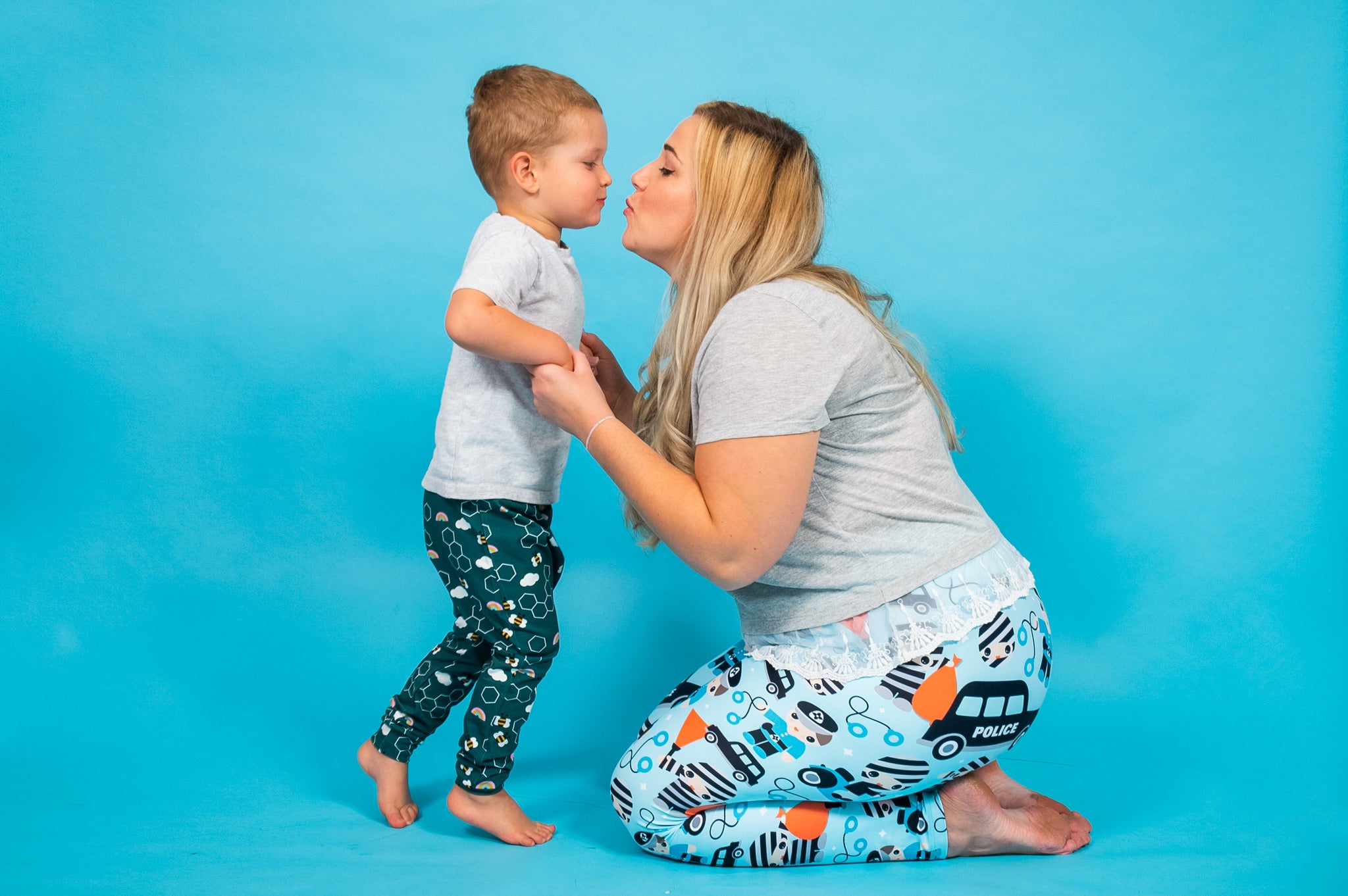 Bees & Rainbows Children's Cotton Jersey Leggings